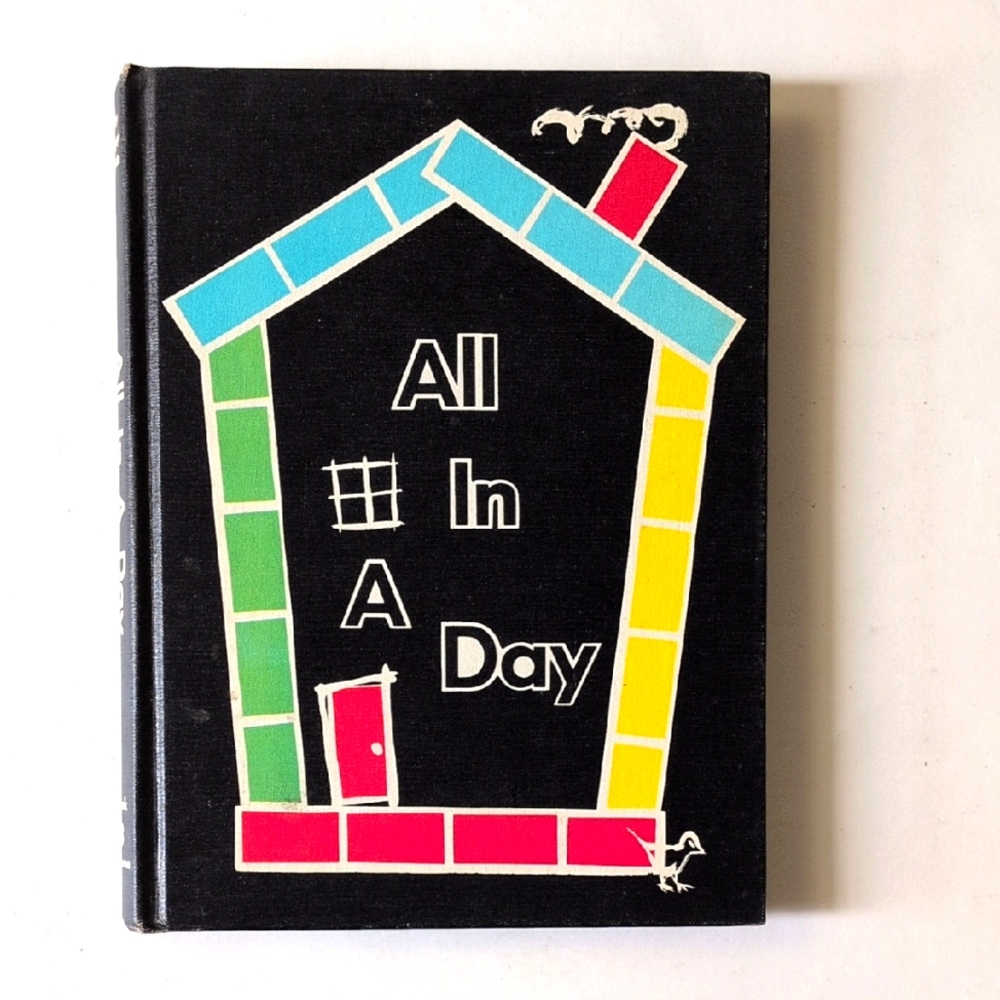 All In A Day - Canadian Basic Reader - Word Attack Skills - 1958